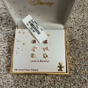 Disney earring studs